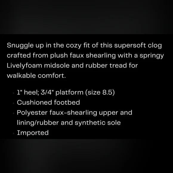 Size 9 - SOREL Viibe Black Faux Shearling Fuzzy Slip-On Shoes - Picture 14 of 14